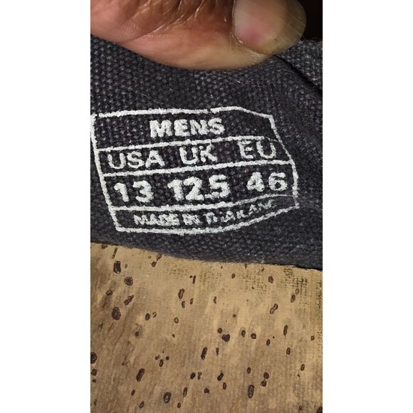 Patara Men's Natural Woven Slip-On Loafers Cork Insole Size 13 - Picture 8 of 8